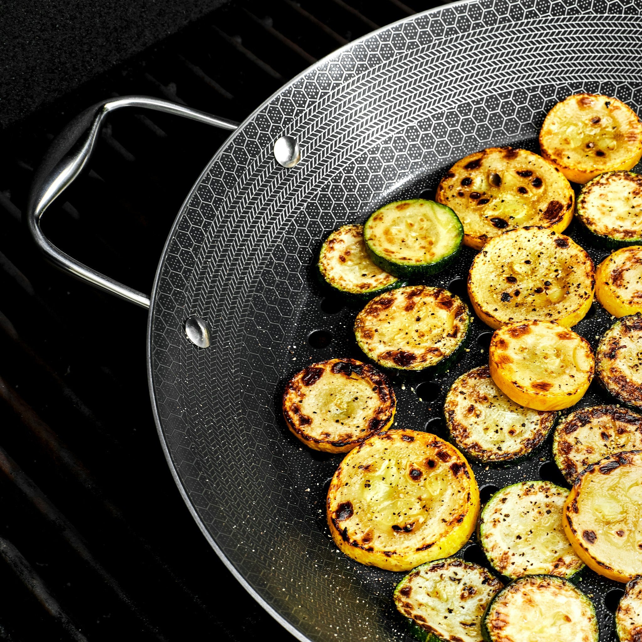 Hybrid BBQ Grill Pan, 12"