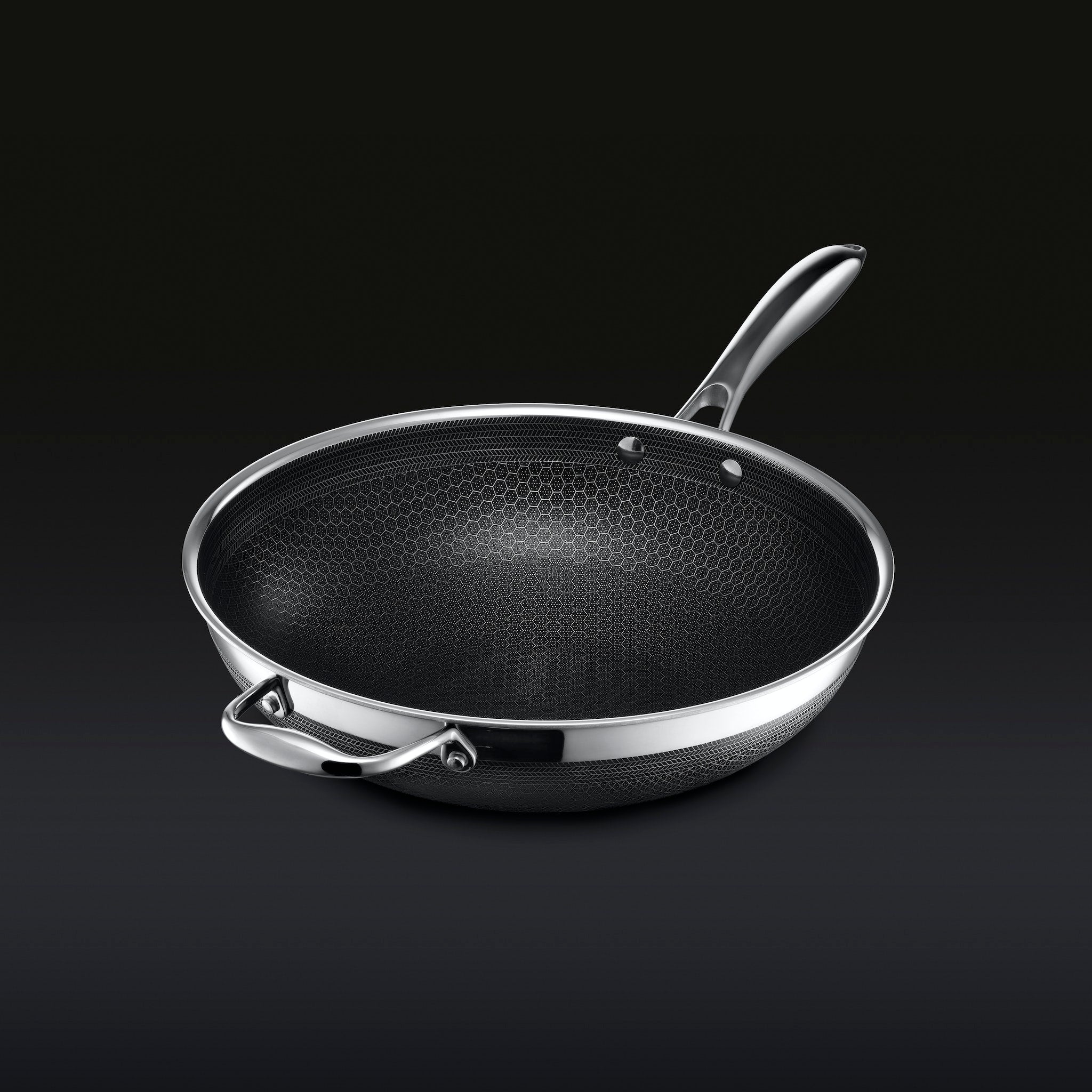 Hybrid Wok with Lid, 12"